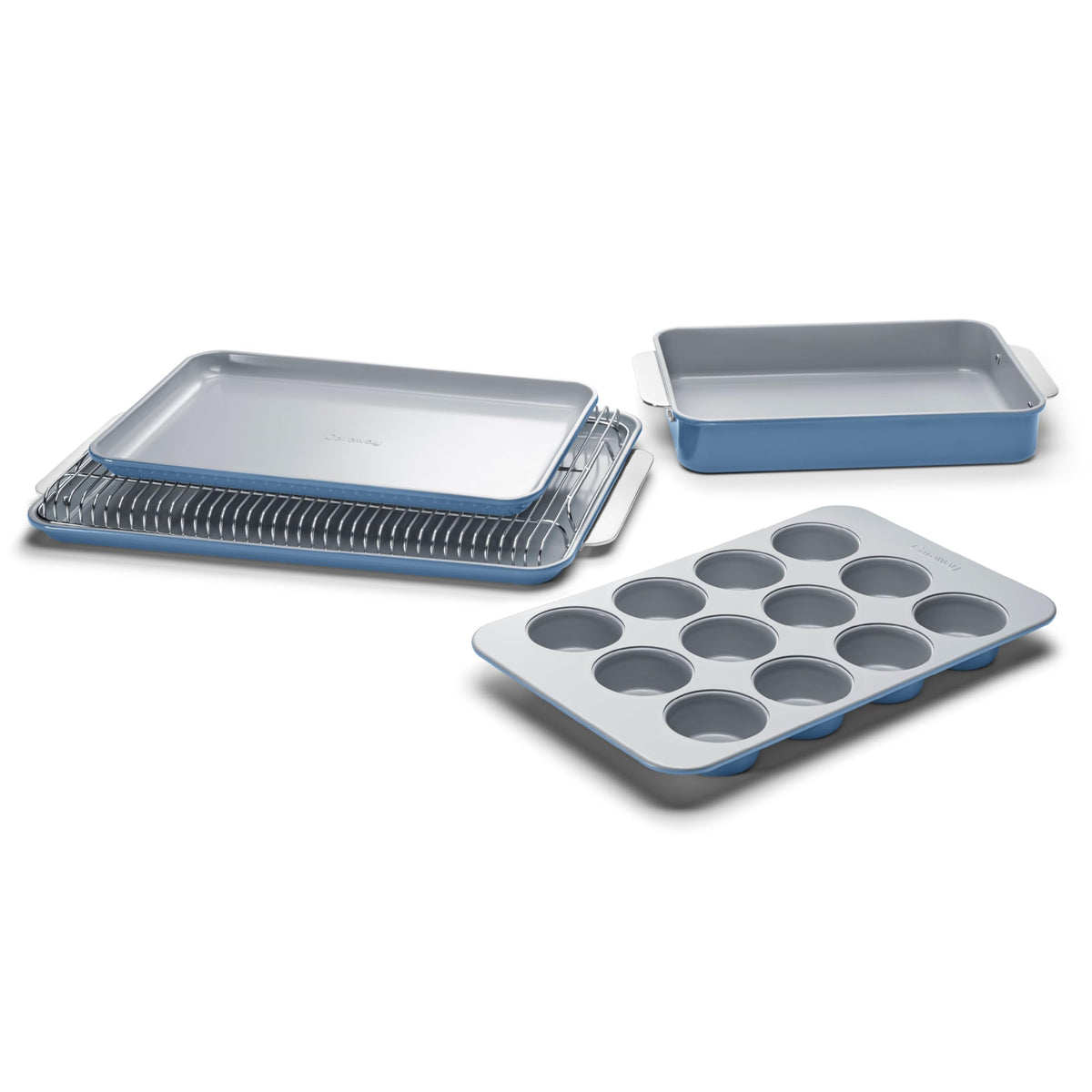 Caraway Nonstick Ceramic-Coated Bakeware Set for Baking