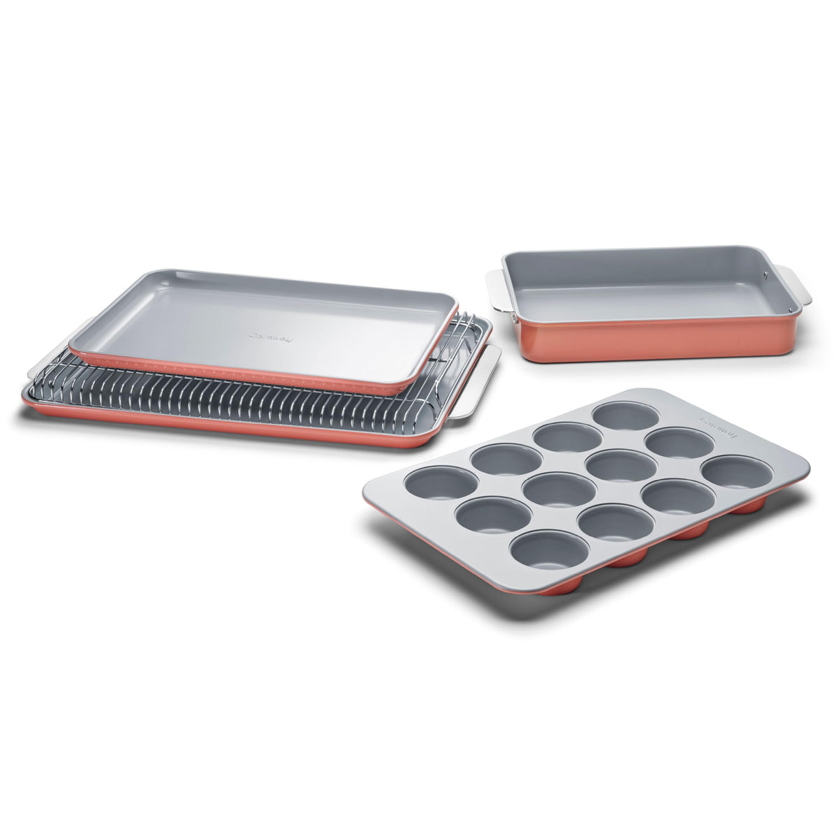 Caraway Nonstick Ceramic-Coated Bakeware Set for Baking