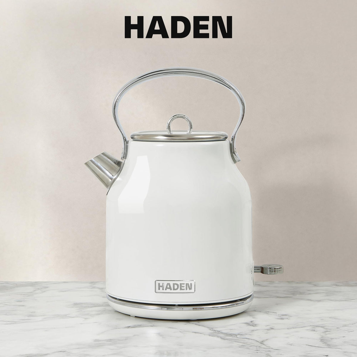 HADEN 12 Cup Programmable Coffee Maker & Heritage 1.7L Electric Tea Kettle