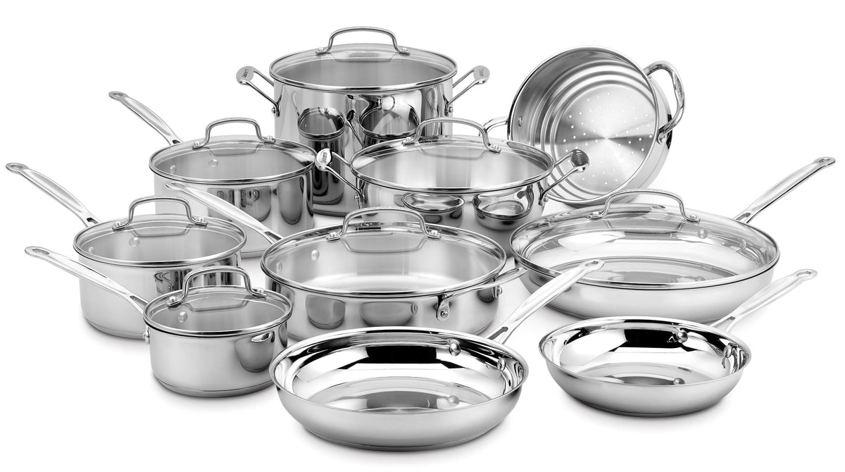 Cuisinart Chef's Classic Stainless Steel Cookware Set