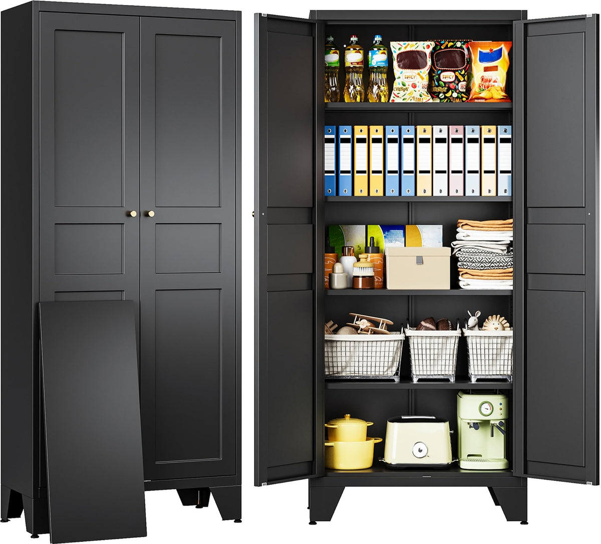 SISESOL Multipurpose Storage Cabinet for Kitchen & Home
