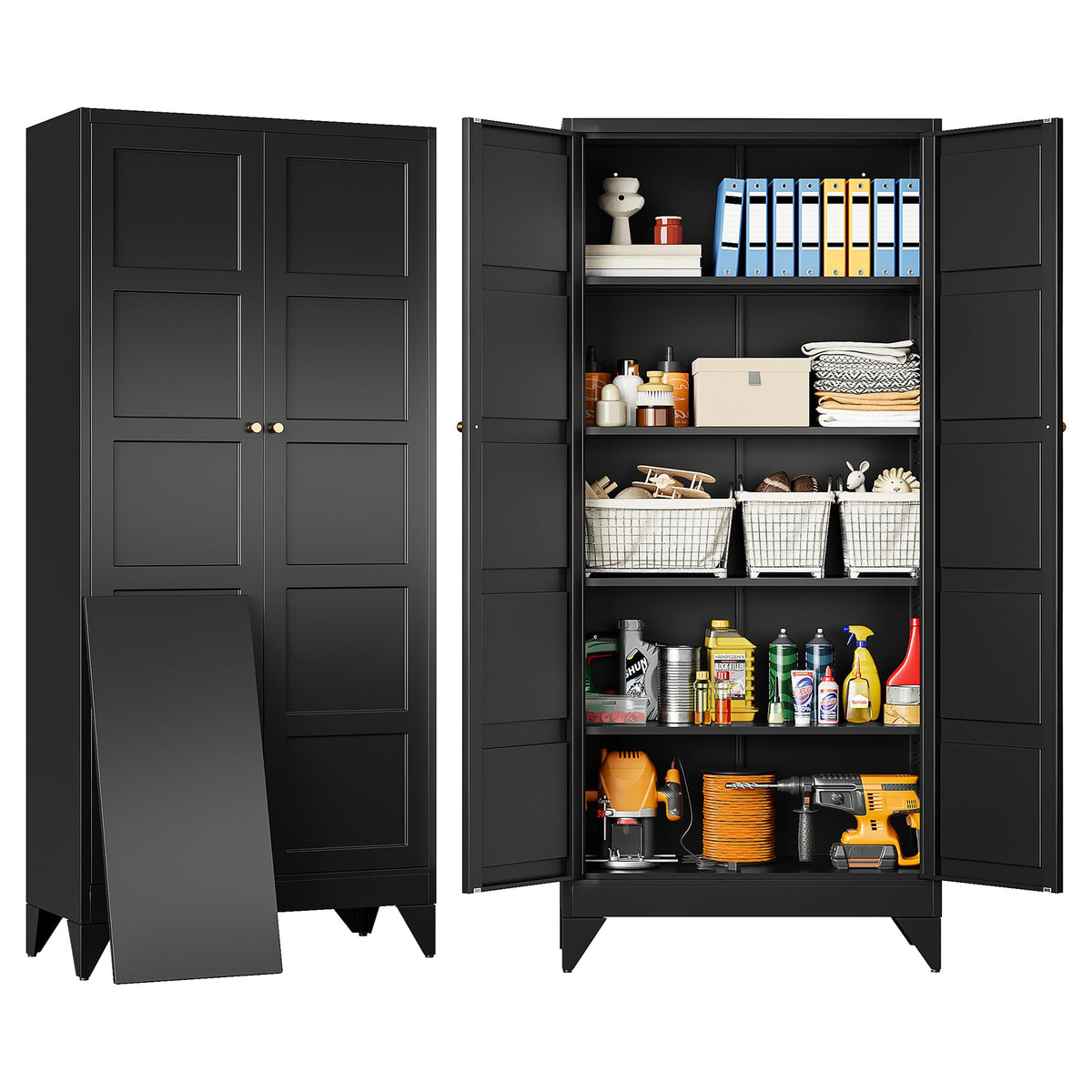 SISESOL Multipurpose Storage Cabinet for Kitchen & Home