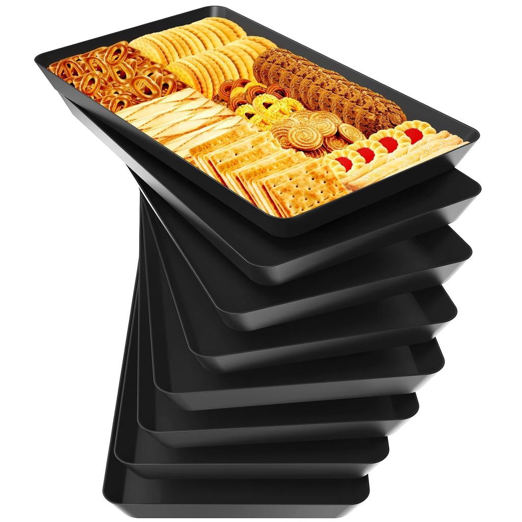 WOWBOX Serving Tray for Entertaining, Serving Platters for Snacks, Fruit, Cookies, Dessert