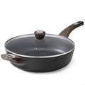 SENSARTE Ceramic Nonstick Deep Frying Pan with Lid