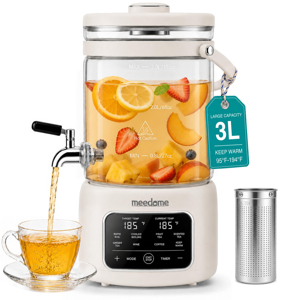 Meedome 3L Electric Kettle & Beverage Dispenser with Infuser
