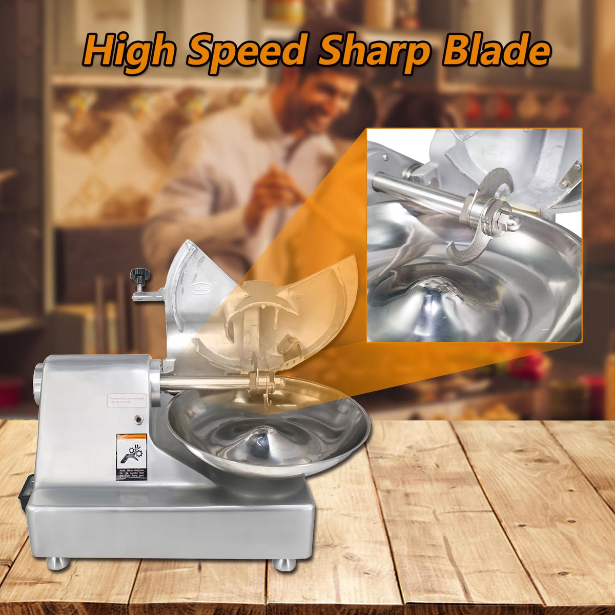 Meat Bowl Cutter Mixer