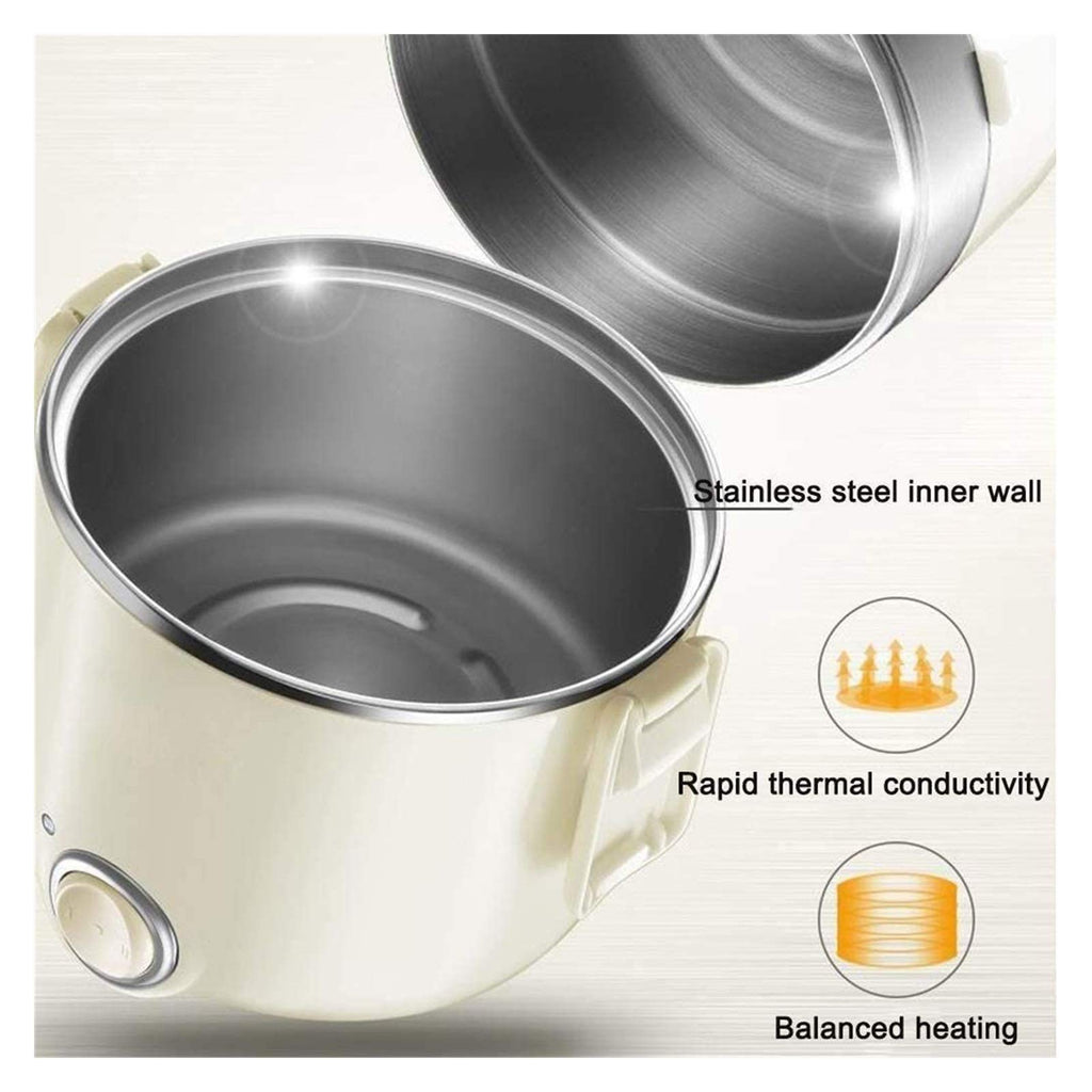 23L Portable Electric Food Heater & Lunch Box Steamer