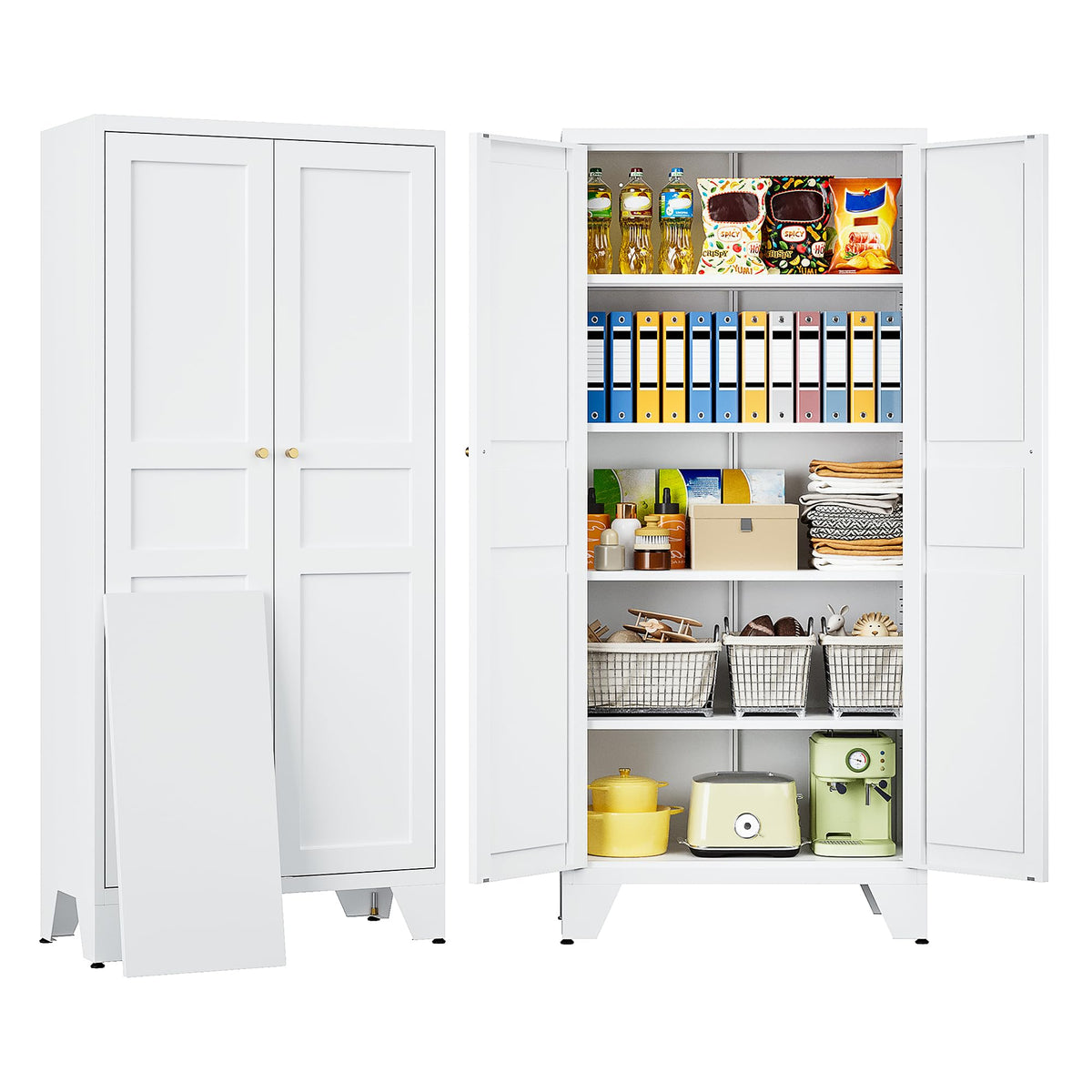 SISESOL Multipurpose Storage Cabinet for Kitchen & Home