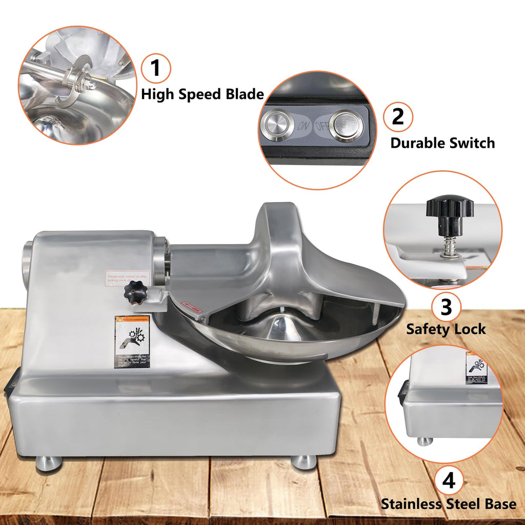 Meat Bowl Cutter Mixer
