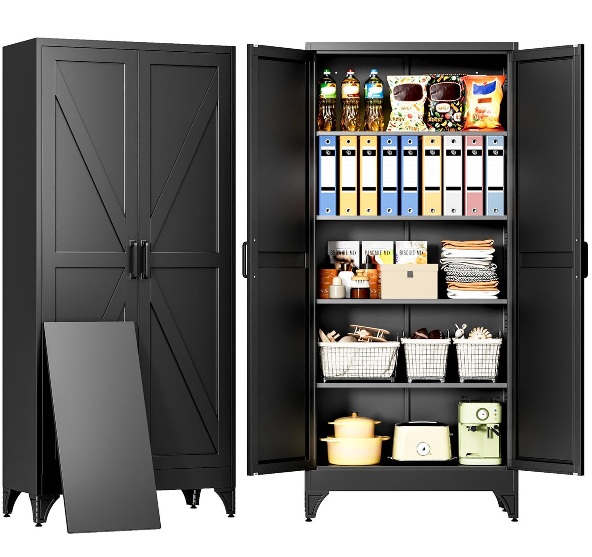 SISESOL Multipurpose Storage Cabinet for Kitchen & Home