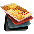 WOWBOX Serving Tray for Entertaining, Serving Platters for Snacks, Fruit, Cookies, Dessert