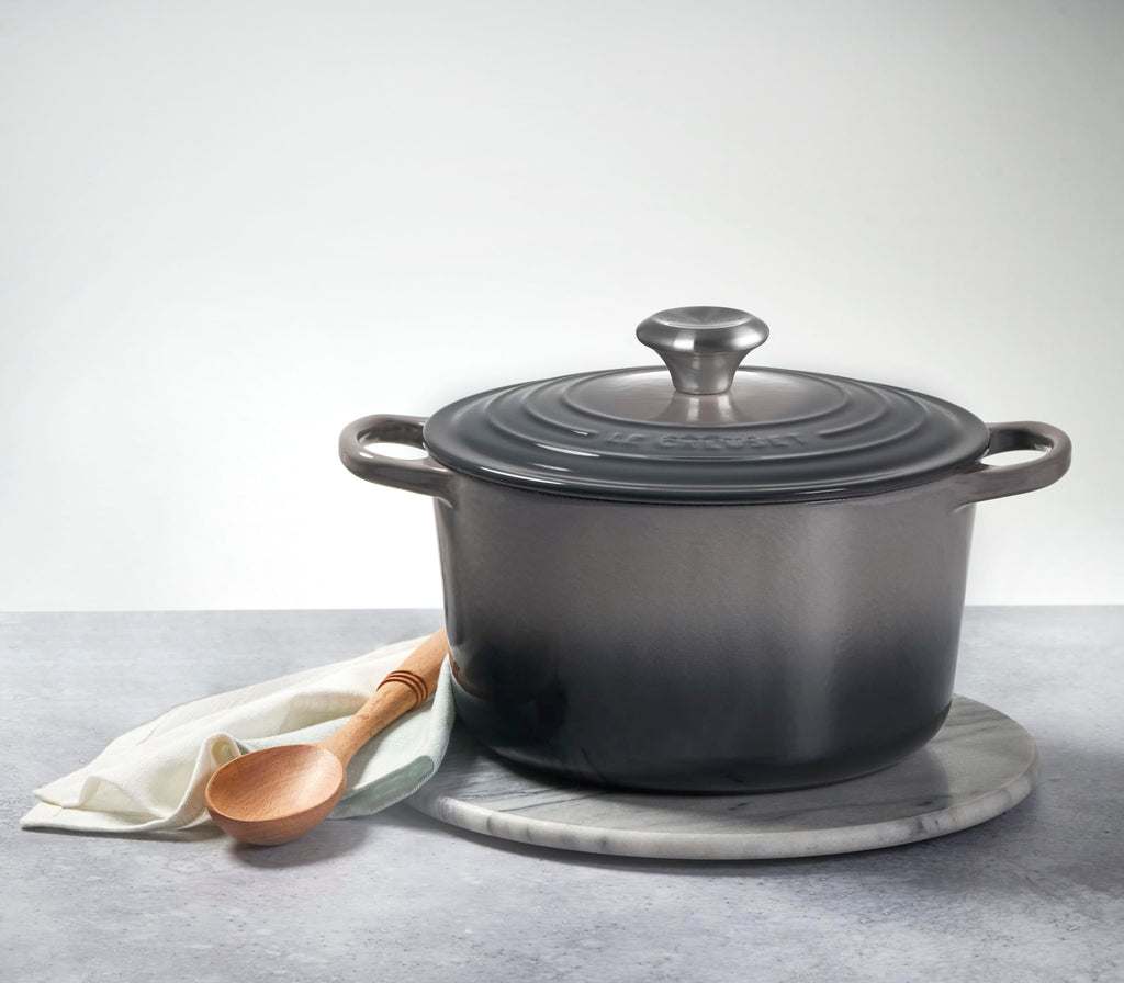 Le Creuset Enameled Cast Iron Signature Deep Round Oven, 6.5 qt., Licorice