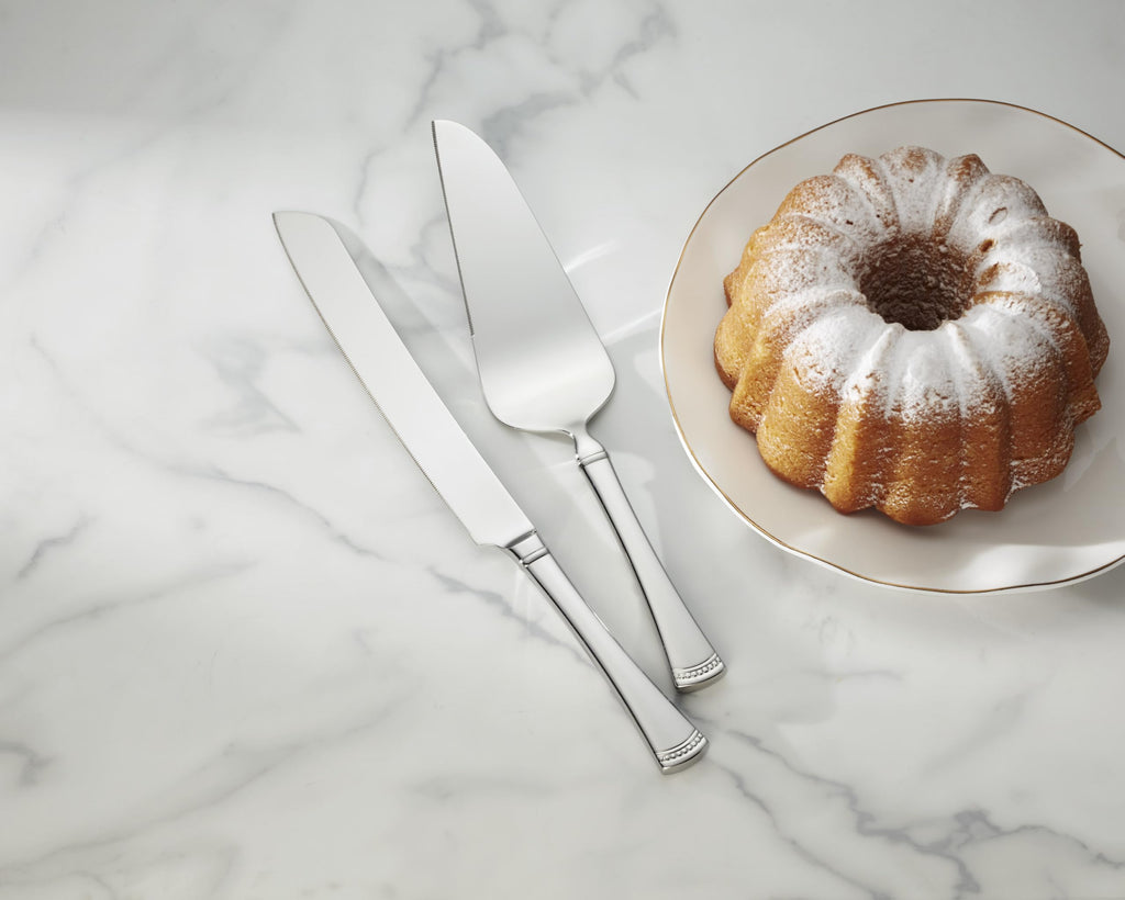 Lenox Portola Flatware, 18/10 Stainless Steel, Satin Gold Finish