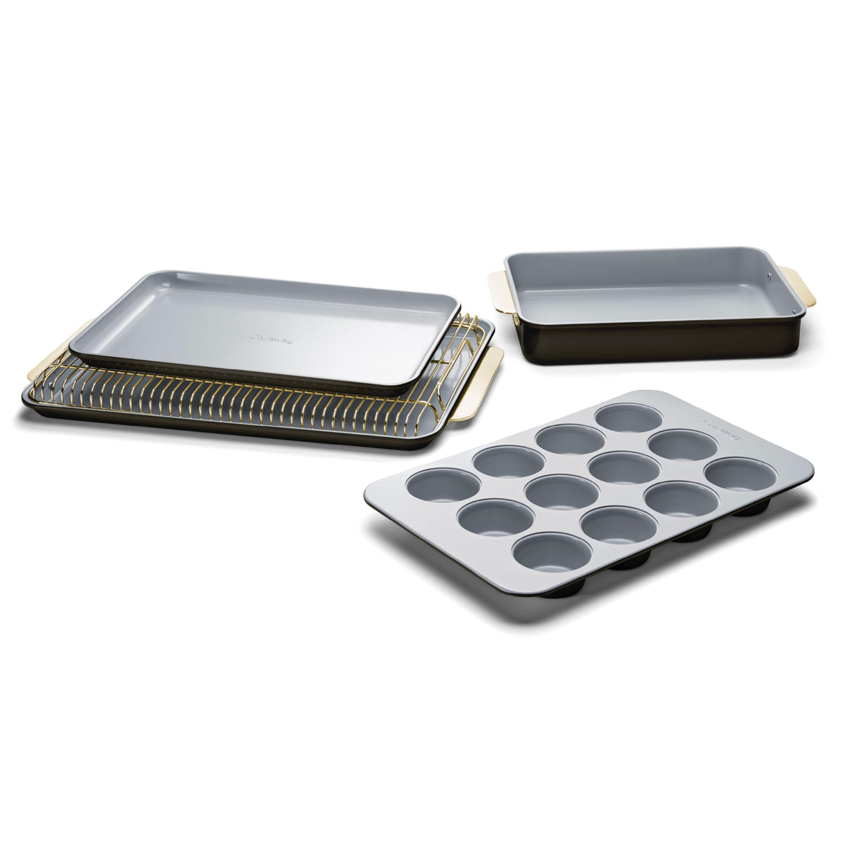 Caraway Nonstick Ceramic-Coated Bakeware Set for Baking