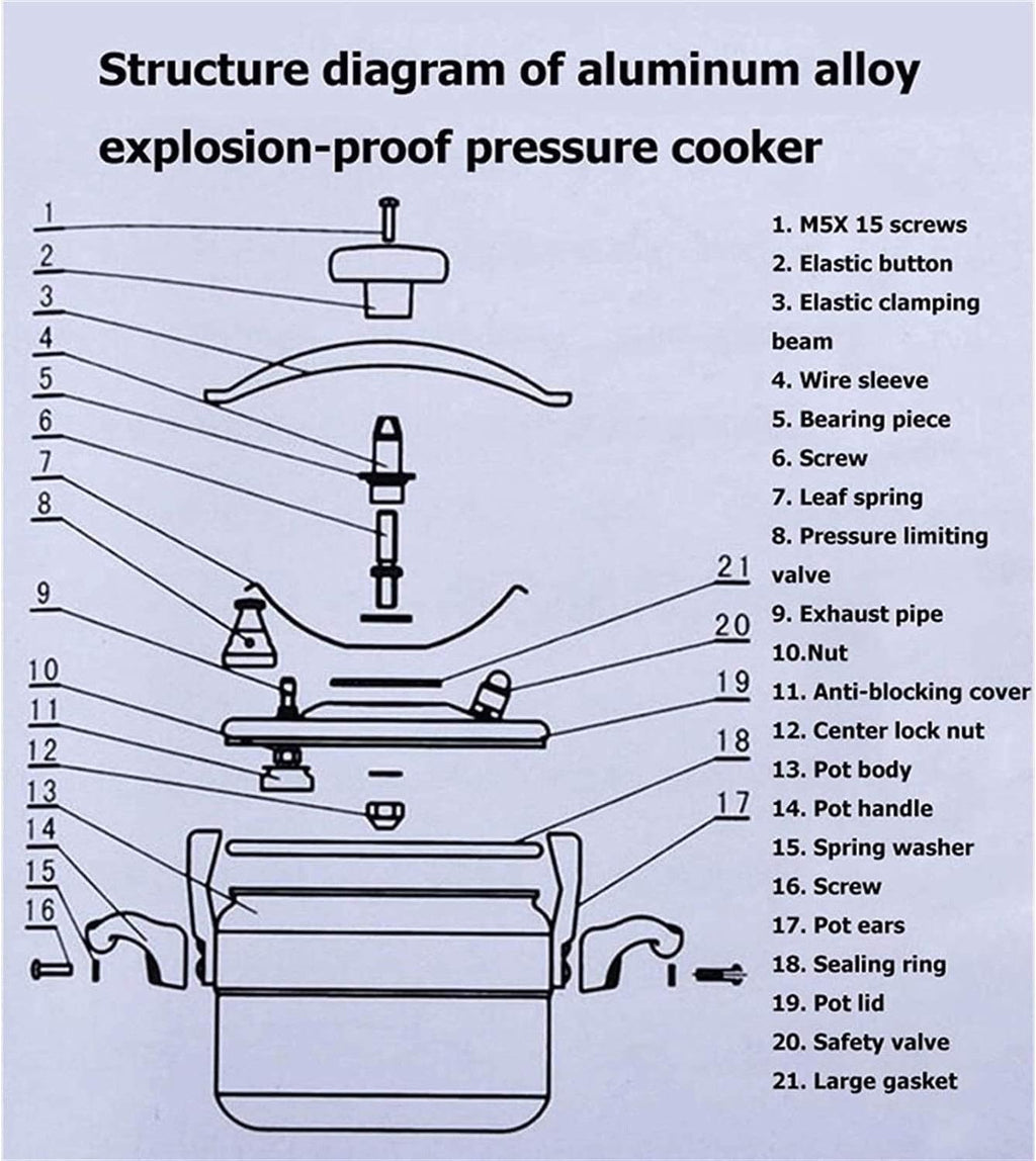 50L Large-Capacity Electric Pressure Cooker & Hot Pot