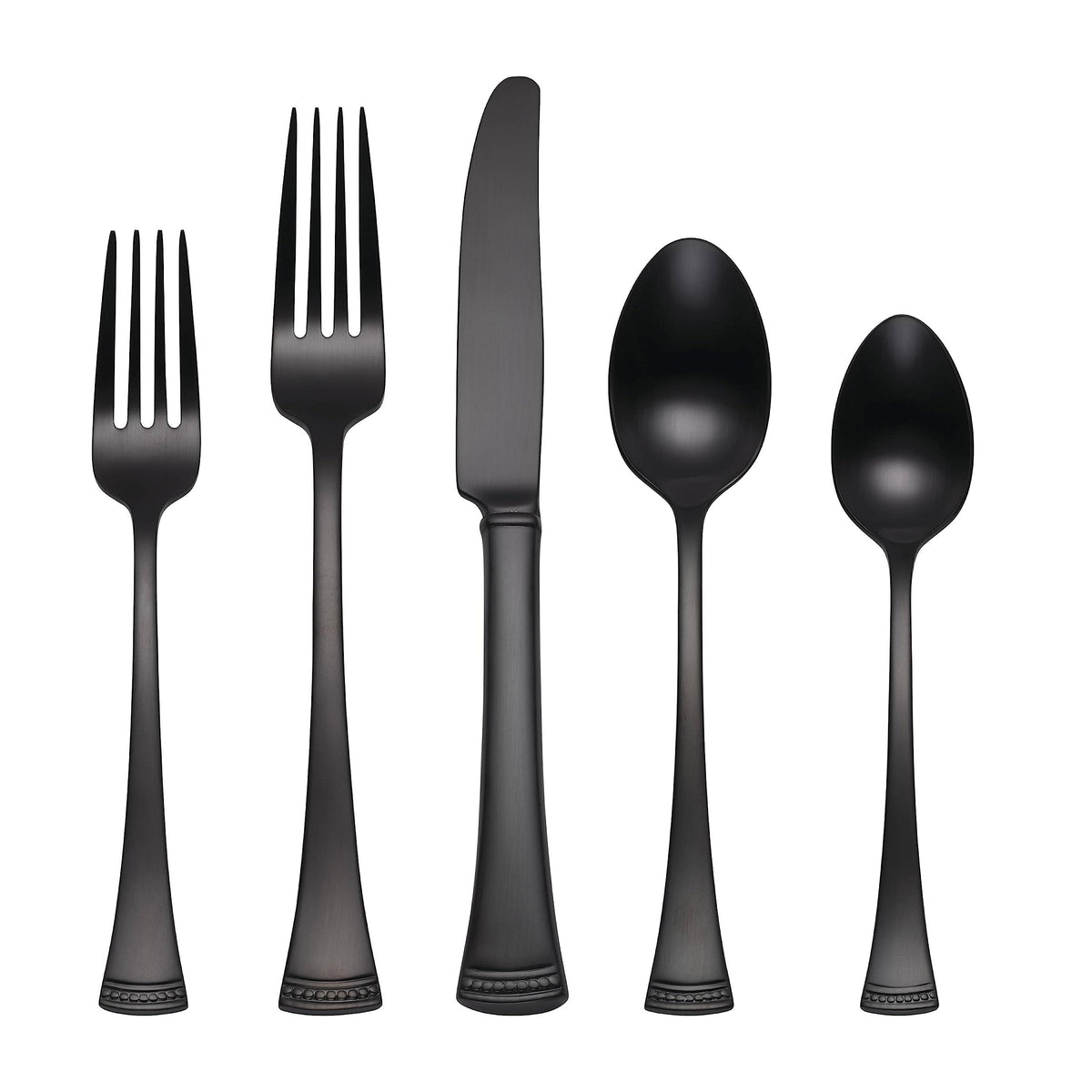 Lenox Portola Flatware, 18/10 Stainless Steel, Satin Gold Finish