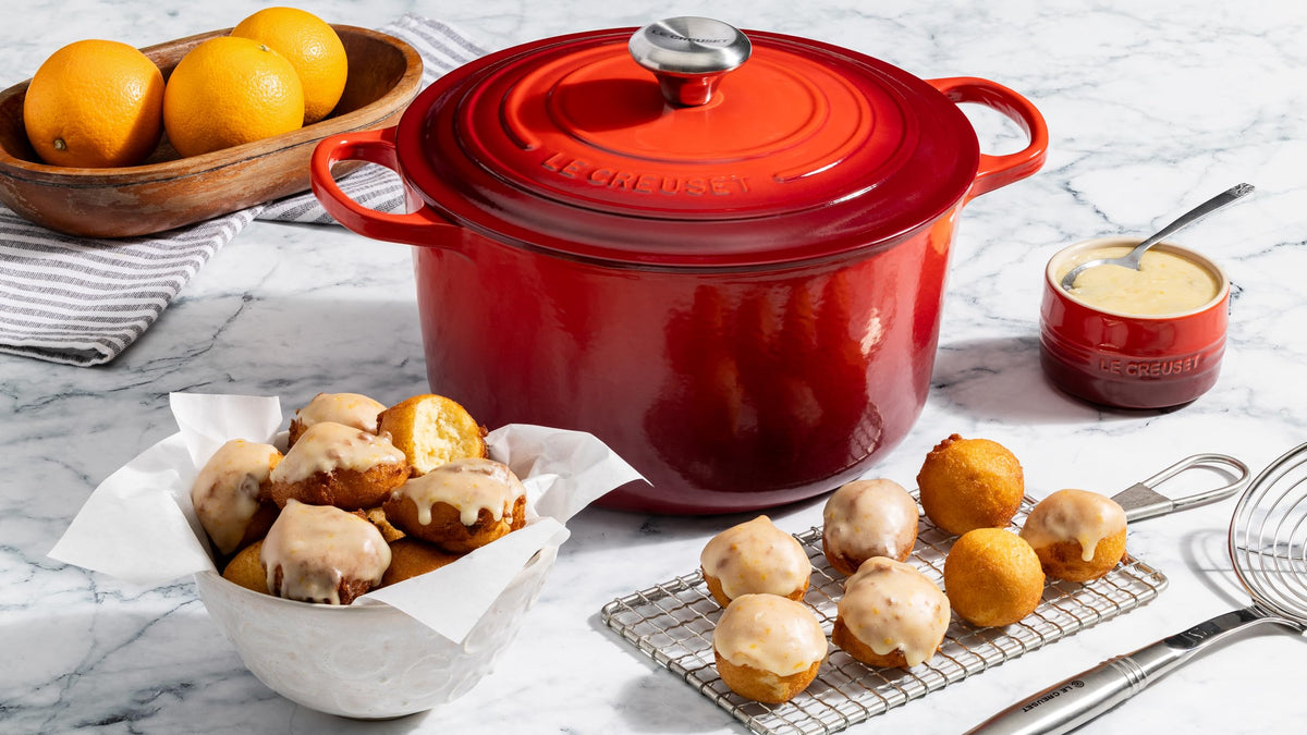 Le Creuset Enameled Cast Iron Signature Deep Round Oven, 6.5 qt., Licorice