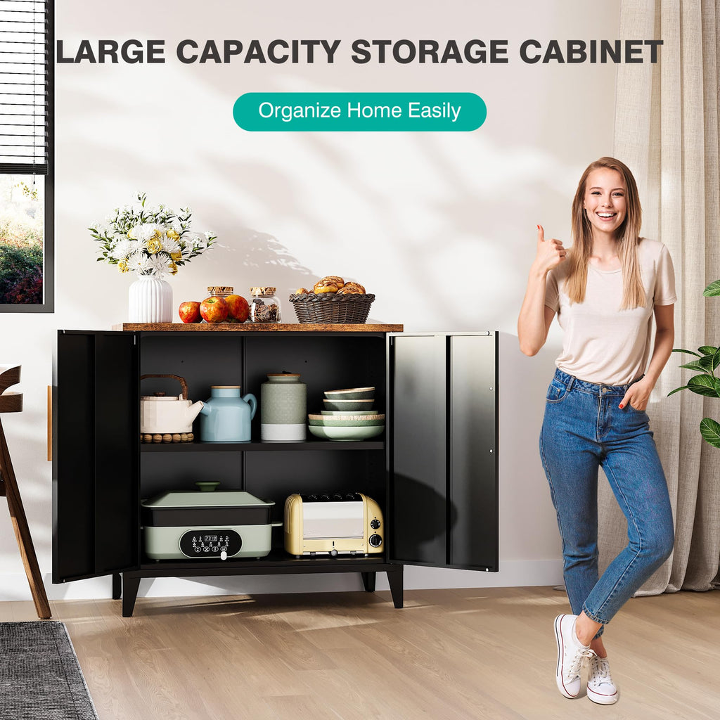 SISESOL Multipurpose Storage Cabinet for Kitchen & Home