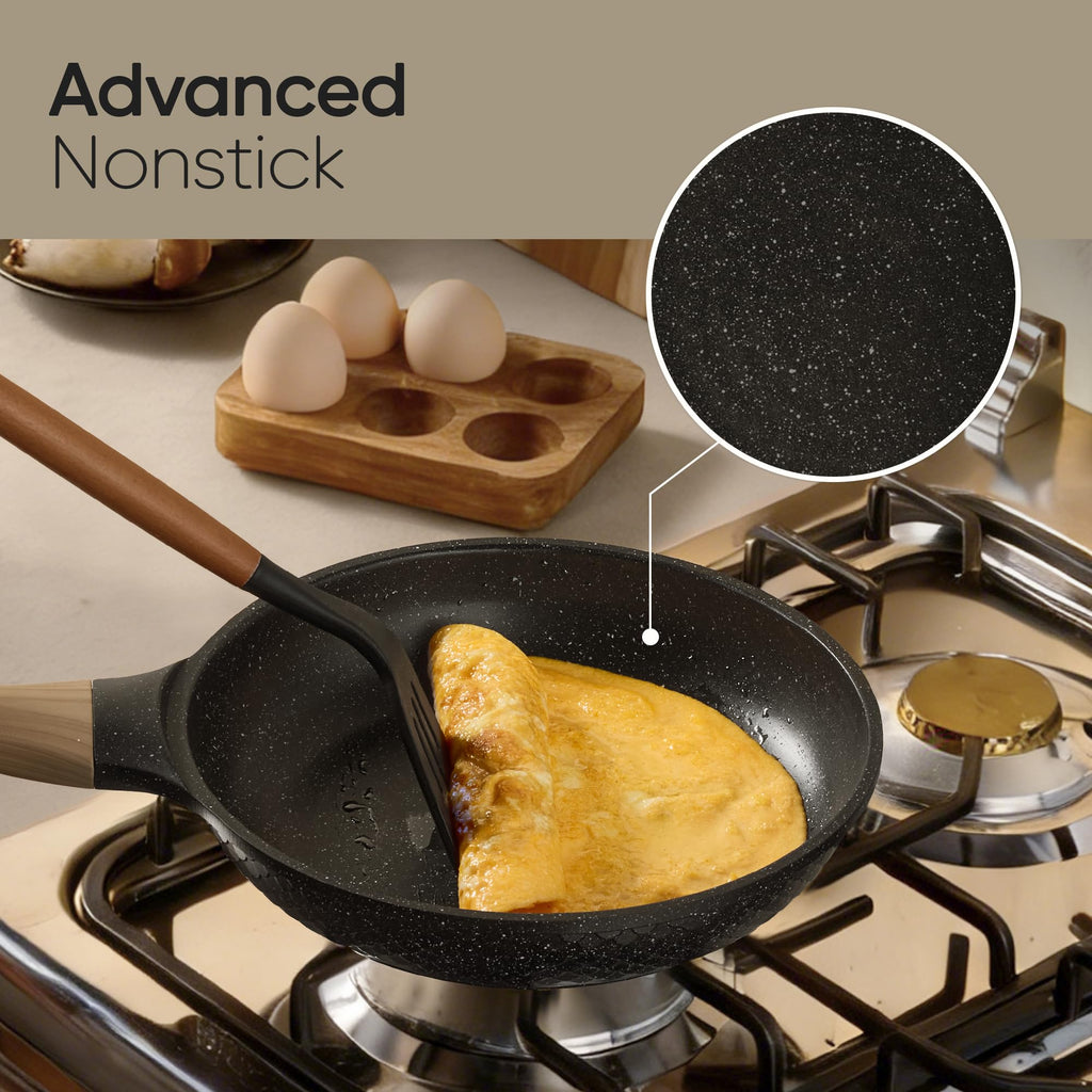 CAROTE Nonstick Pots & Pans Cookware Set