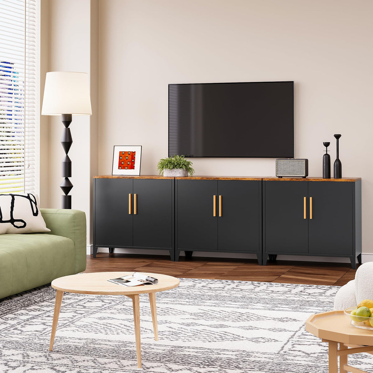 SISESOL Multipurpose Storage Cabinet for Kitchen & Home