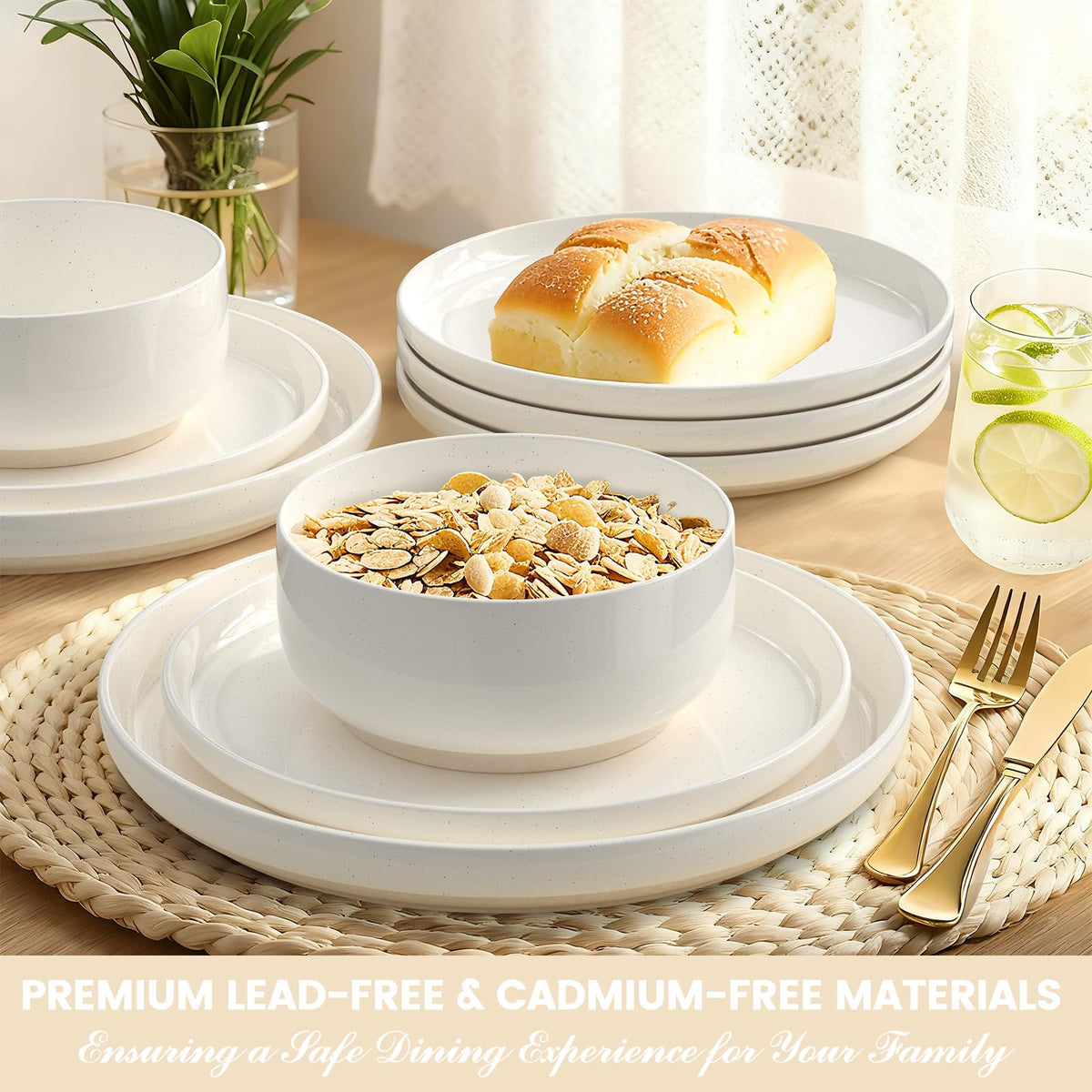 Umite Chef Stoneware Dinnerware Set